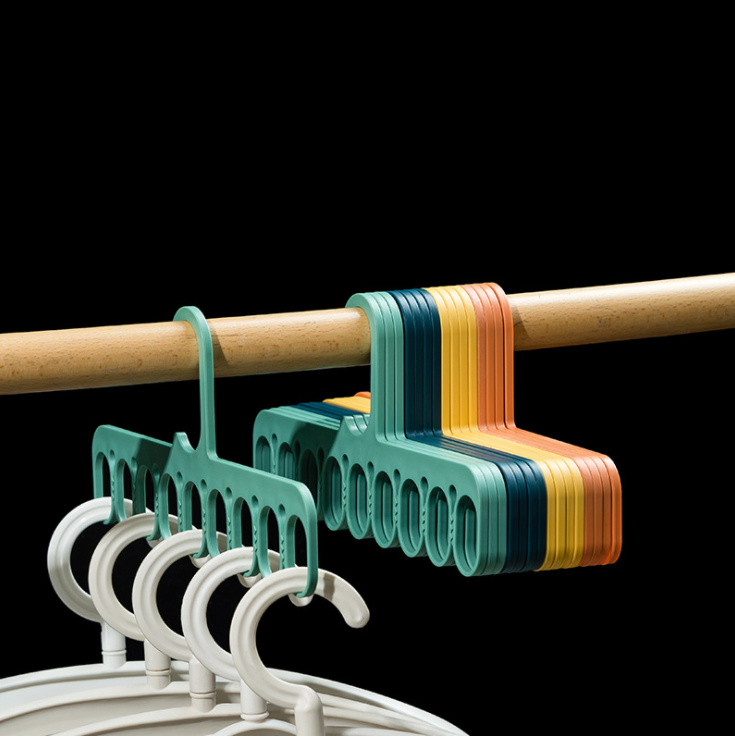 2021 hot sell new design household multifunctional clothes rack plastic socks underwear clothes hanger
