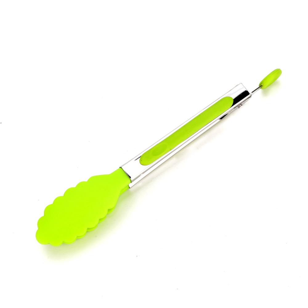Bread Cooking Food Serving Tongs Kitchen Tools Stainless Steel Silicone Kitchen Tongs Bbq Clip Salad