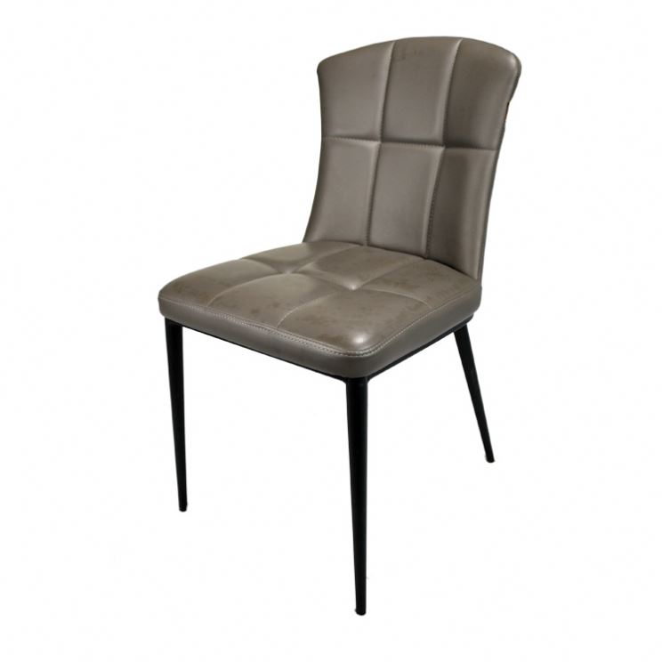 New Product Italian Chair Leopard Turfed Dining