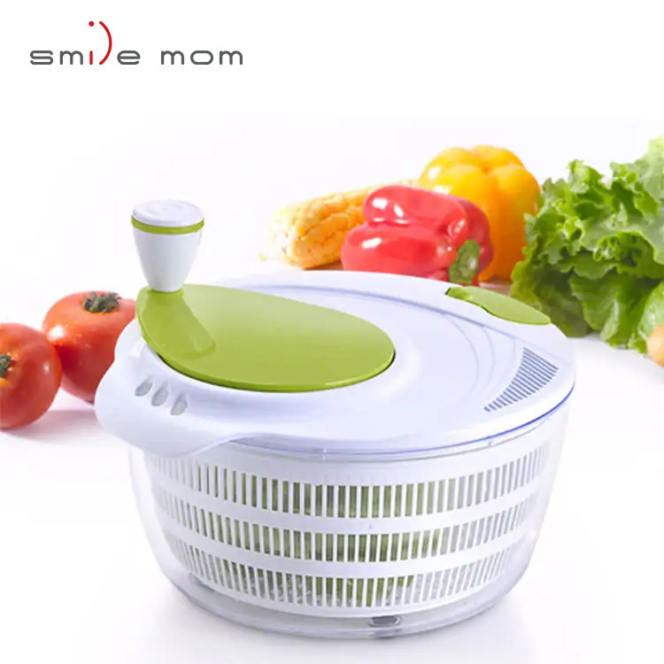D669 China manufacturer Manual rotate Vegetable Salad Spinner As Seen On Tv