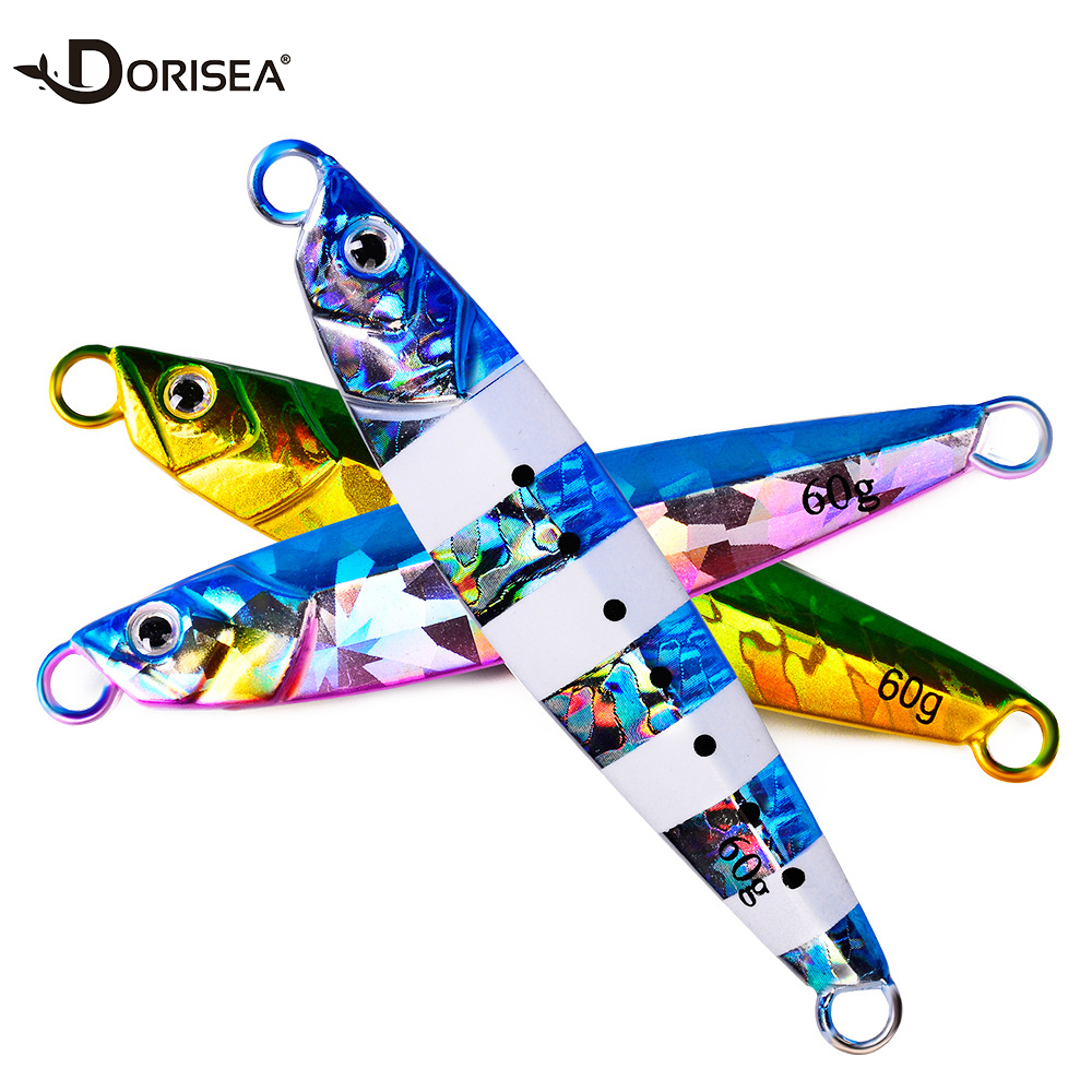 Металлическая свинцовая приманка DORISEA 7 г 10 г 14 г 17 г 21 г 24 г 30 г 40 г 60 г