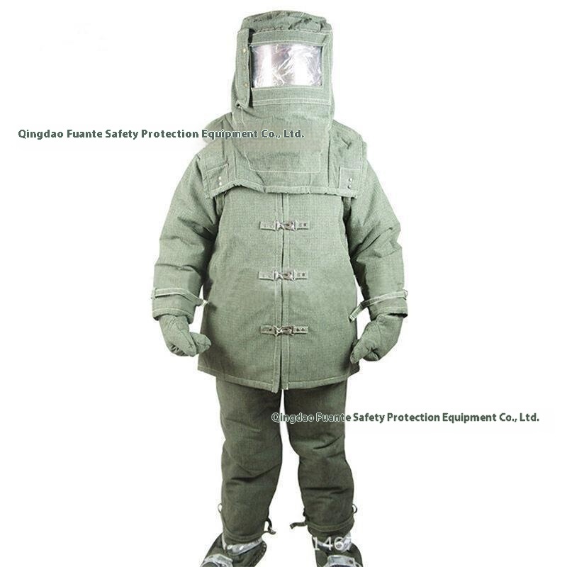 High-Temperature Resistant 1000 Degree Emergency Rescue Fire Protection Clothing Fire Prevention Firefighter Suits Heat