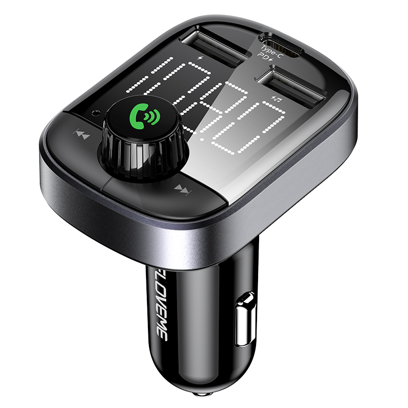 1 образец OK FLOVEME автомобильный комплект для Bluetooth FM-передатчика Автомобильный MP3-плеер с PD 3,0 Автомобильное зарядное устройство USB