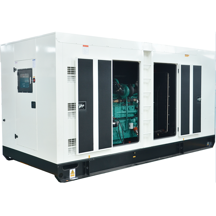 ATS 50HZ 1500RPM 150KW-200KW three phase gas turbine generator silence type with cummins engine  for sale