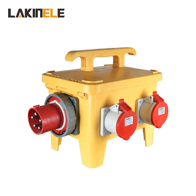 Lakinele RCBO MCB открытый индивидуальные 3 фазы Водонепроницаемый Электрический ПК IP67 мобильный портативный распределительная плата коробка