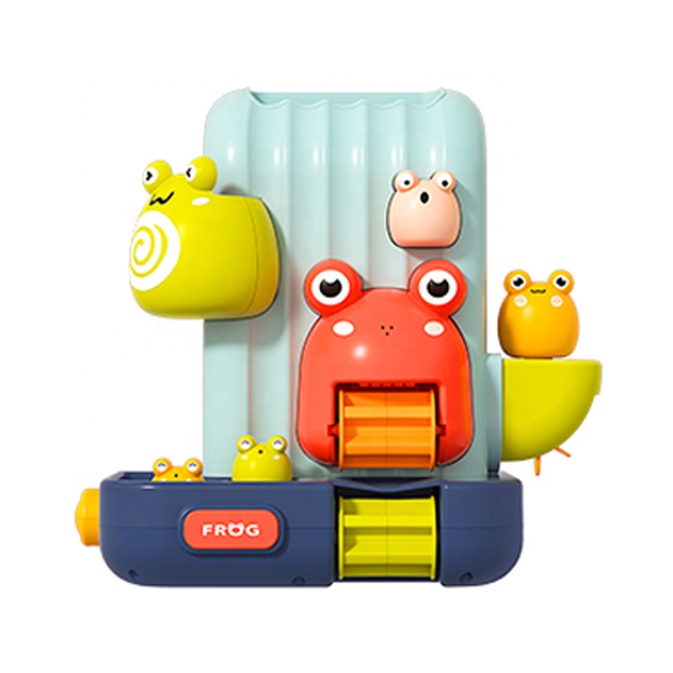 parent children interaction water spray frog bath toys creative cartoon bath set