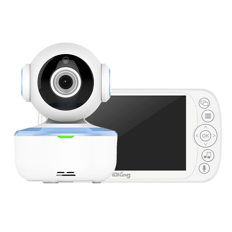 HDKing, новый стиль, 5 "HD экран Wi-Fi камеры безопасности, система автоматического управления" умный дом "Наблюдение радио-няня камера