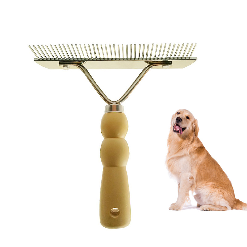 Mental Useful Dematting Comb Grooming Rake For Cats Dogs Pet Nail Rake Comb Low Price