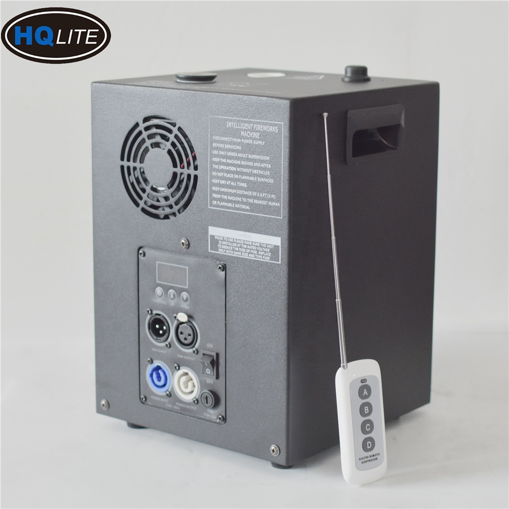 Сертифицированная CE dmx512 холодная искровая машина для внутреннего и наружного использования для свадьбы