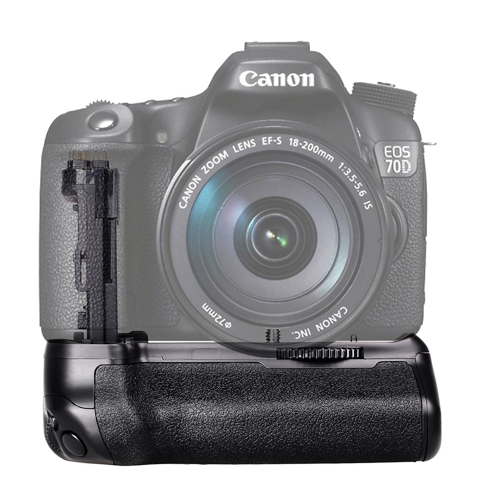 Профессиональные аксессуары для камеры DSLR вертикальный держатель батареи для Canon Eos 70D 80D Замена BG-E14