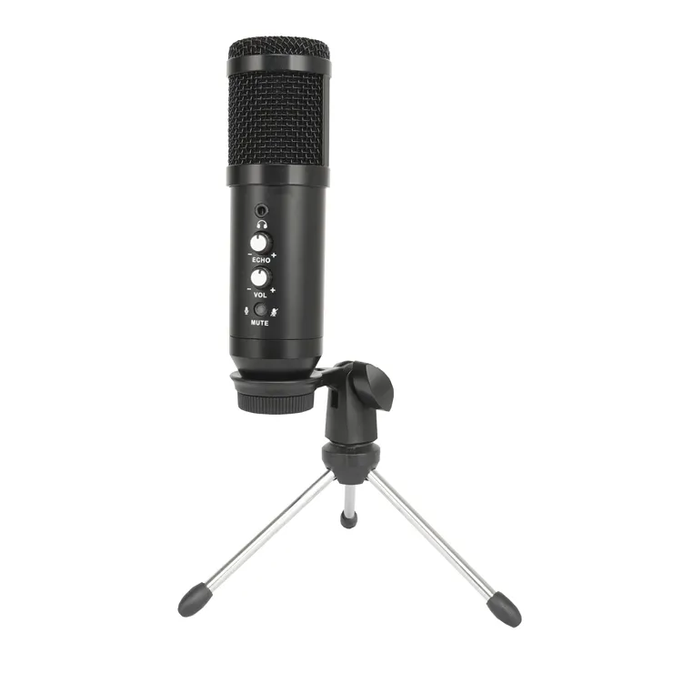 2021 hot sell professional USB condenser microphone with tripod stand