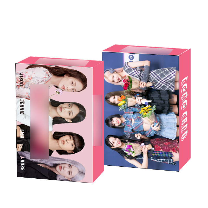 Оптовая продажа Kpop 30 шт./кор. Blackpink влюбленный девушка открытка с фотографией ЛОМО карта