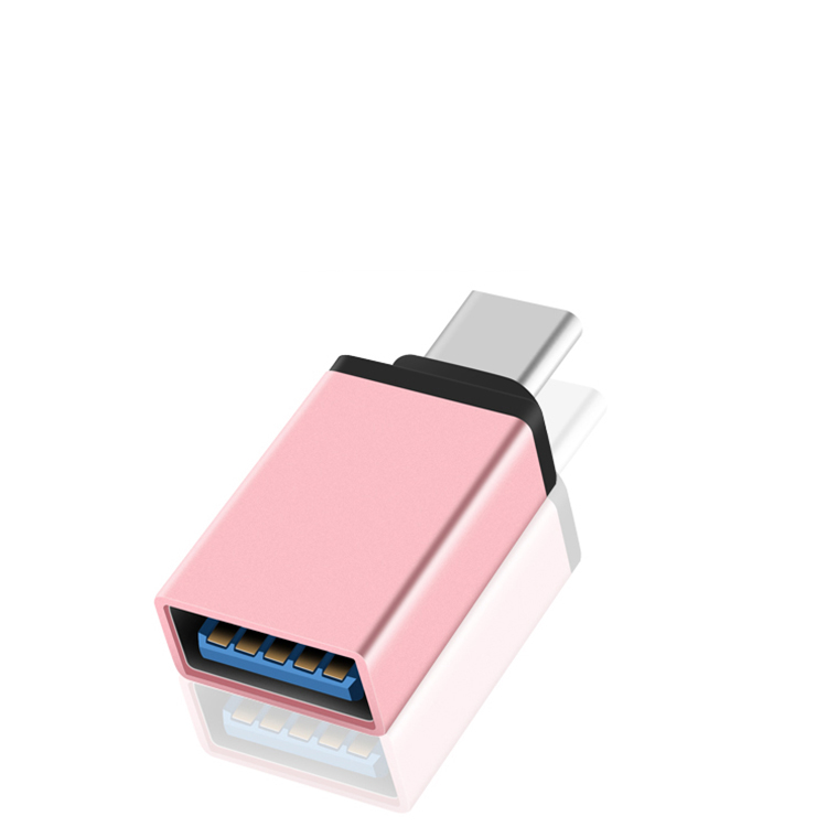 Прямая поставка с завода, высококачественный адаптер OTG Type C папа-USB мама