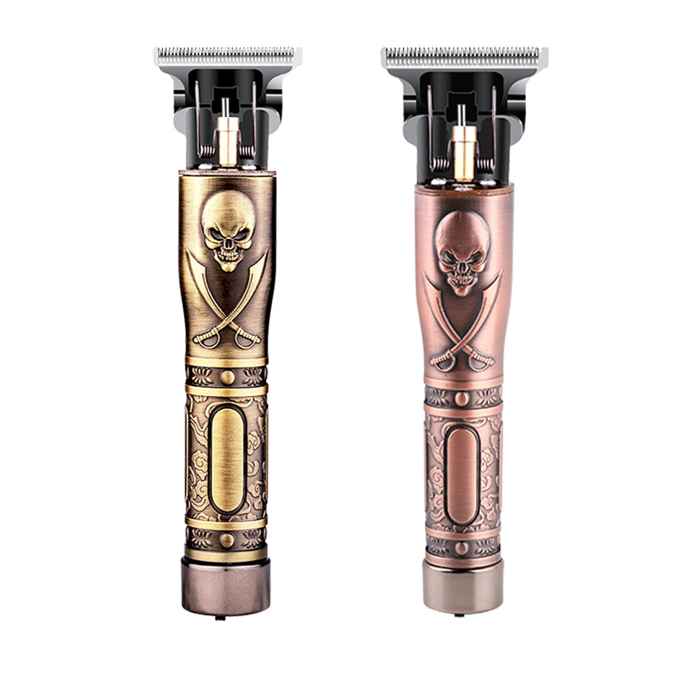 BES-9370 Hot Sales Skeleton Type-C USB Chargeable Beard clipper beard trimmer Carving T outliner hair clipper