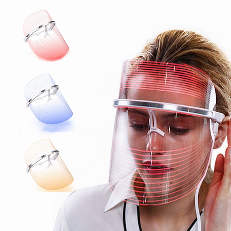 Hot Selling Professional Beauty Salon Equipment 3 colors Led Light Therapy Mask