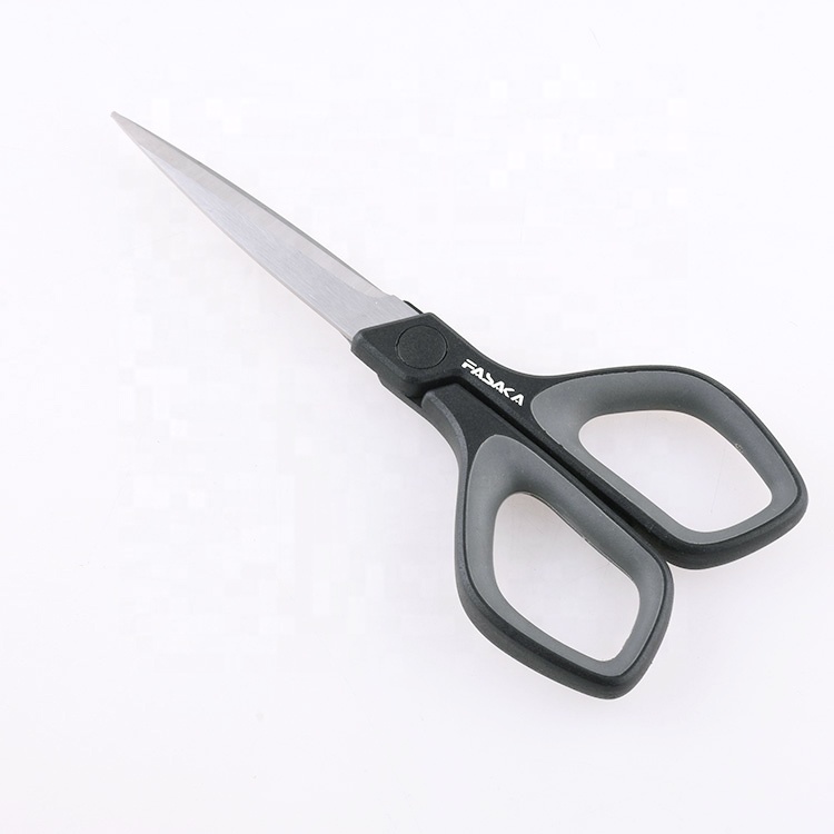 6 Inch Stainless Steel Scissor with PP + TPR Handle Utility Household Scissor Stationery Scissor