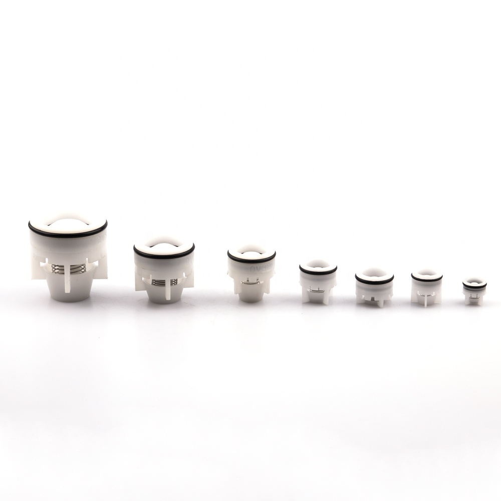OUKE Plastic Insert OV check valve Shower Head Flow Regulator restricted One way Control Check Lifted Style Check Valve