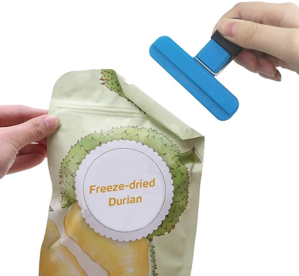 Home Storage Plastic Paper Binder Bag Food Storage Snack Bread Chip Clip Sealer Clamp Locker