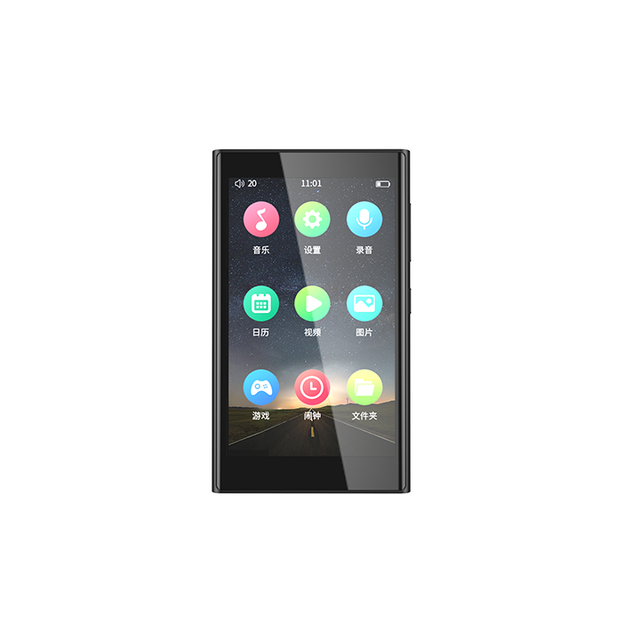 RUIZU H10 металлический MP4-плеер BT 5,0 встроенный динамик с 3,8 дюймовым сенсорным экраном 16 Гб/32 Гб музыкальный плеер Радио Запись электронная книга Видео