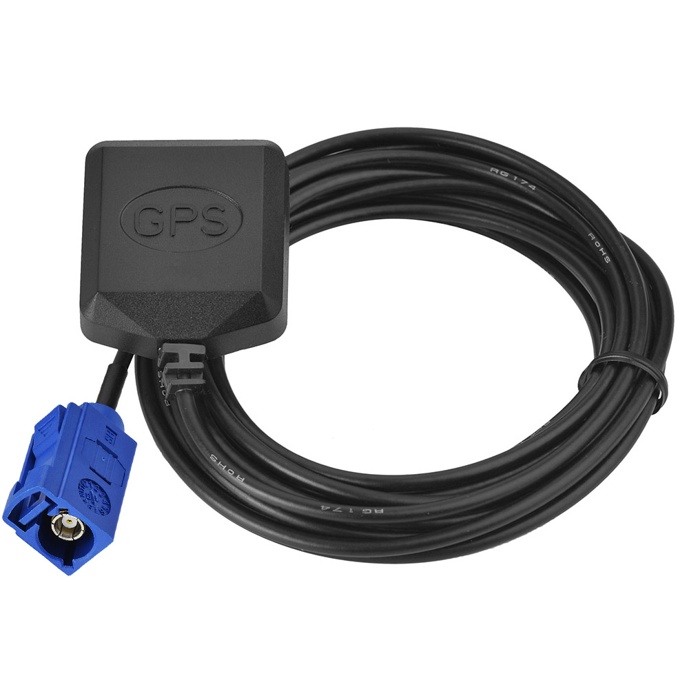 Антенна с магнитным основанием Superbat GPS mini с разъемом Fakra C Jack для системы GPS-навигации VW AUDI BMW Ford Benz