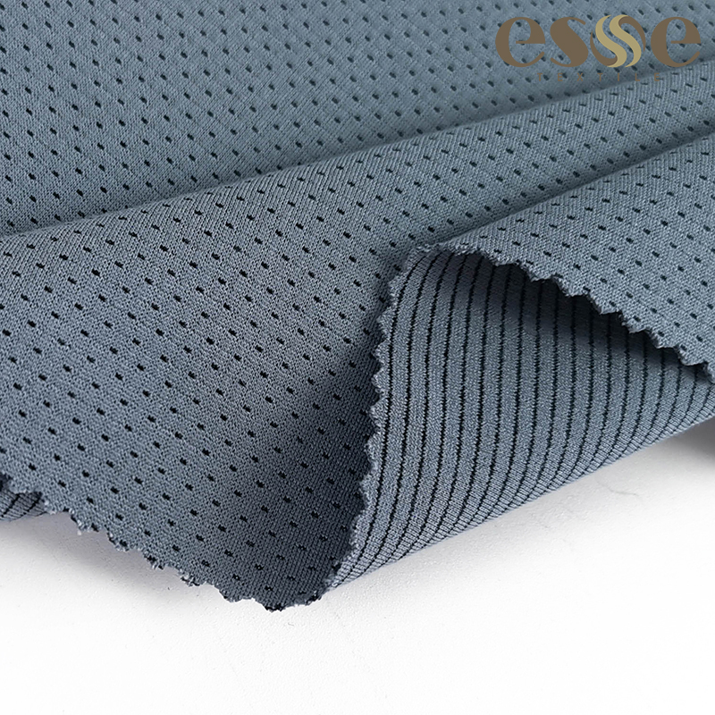 ESSE TEXTILE 40S NR roma dobby siro однотонная окрашенная трикотажная ткань King ponte de ROMA