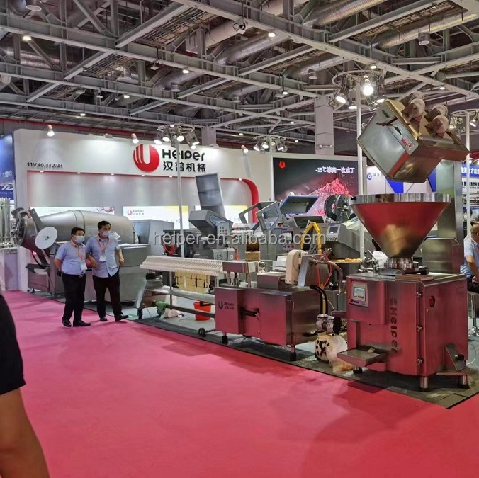 500kg/h sausage making machine production line industrial automatic sausage stuffer machine