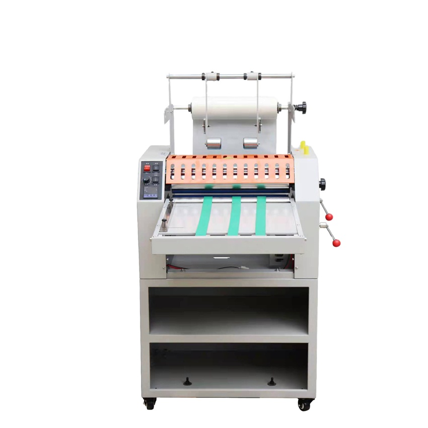DEBO rubber and steel roll hot up to 15'' laminating project industry laminator