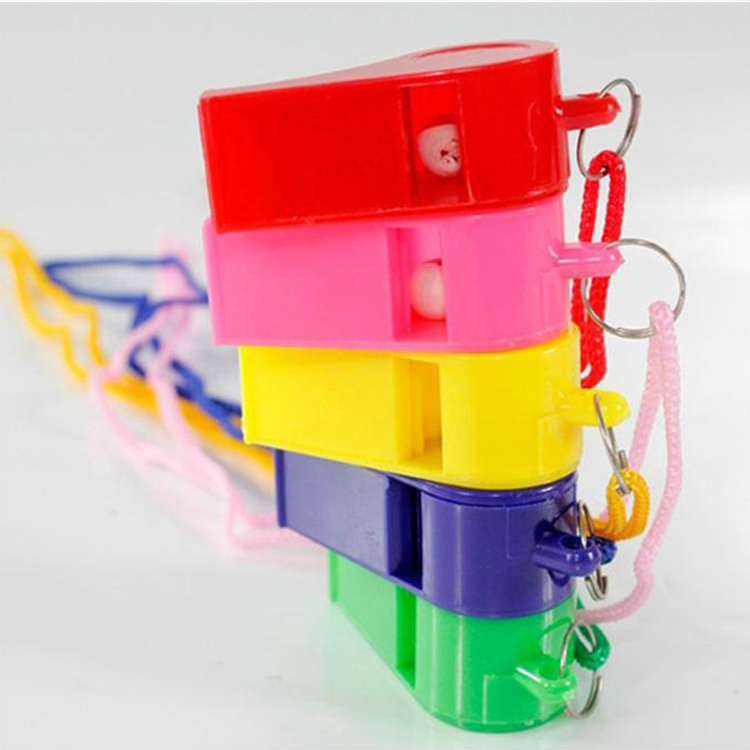 Amazon High Quality Yiwu Factory Wholesale Plastic Whistles Colorful OEM Small Whistles