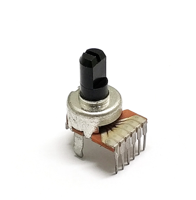 Роторный потенциометр 122-10F, 6-контактный/контактный B503