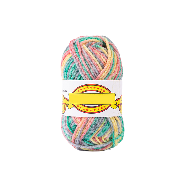 China factory 100% recycle colours Spun Microfiber polyester yarn