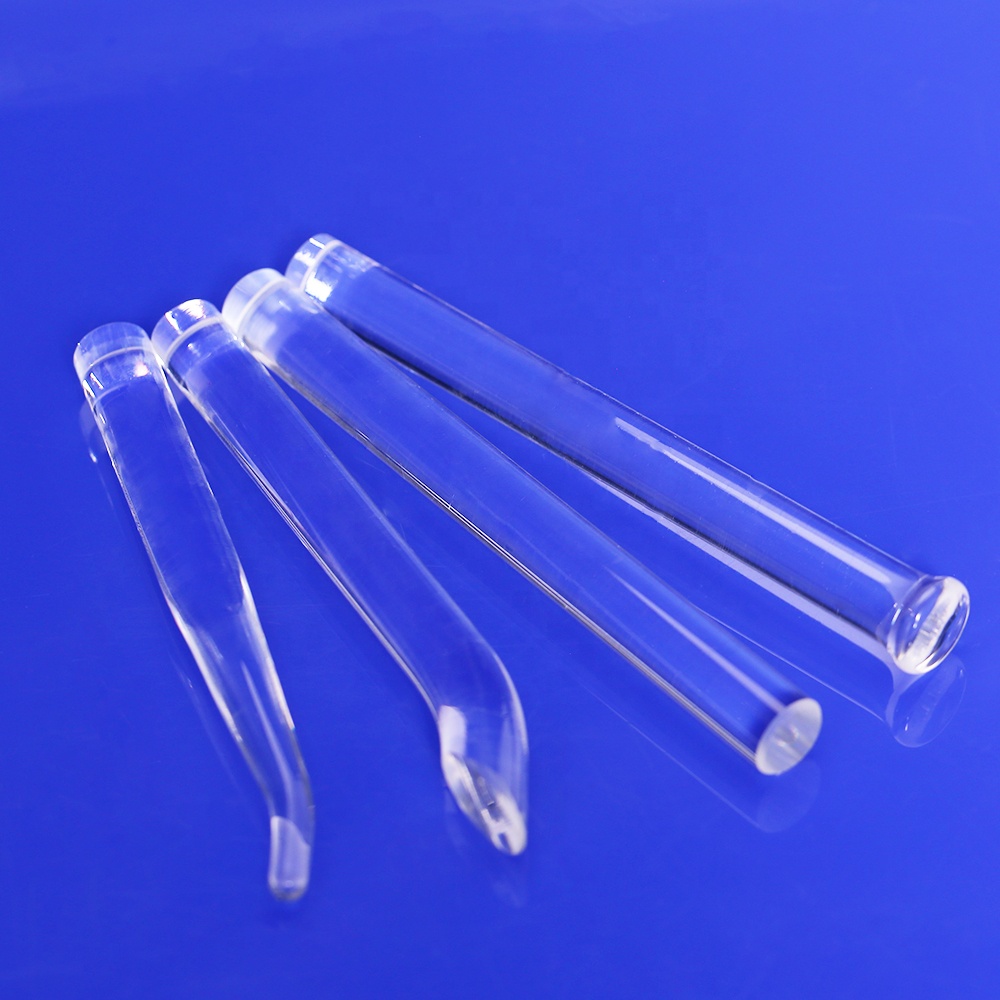 Safety Fiber Glass Rod Dental 2000W Quartz Heating Sharp Clear Quartz Glass Rod