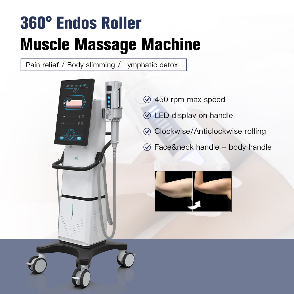 Vacuum Roller Suction Cellulite Massage Machine Inner Ball Roller Massage System Muscle Toning Body Slimming Machine