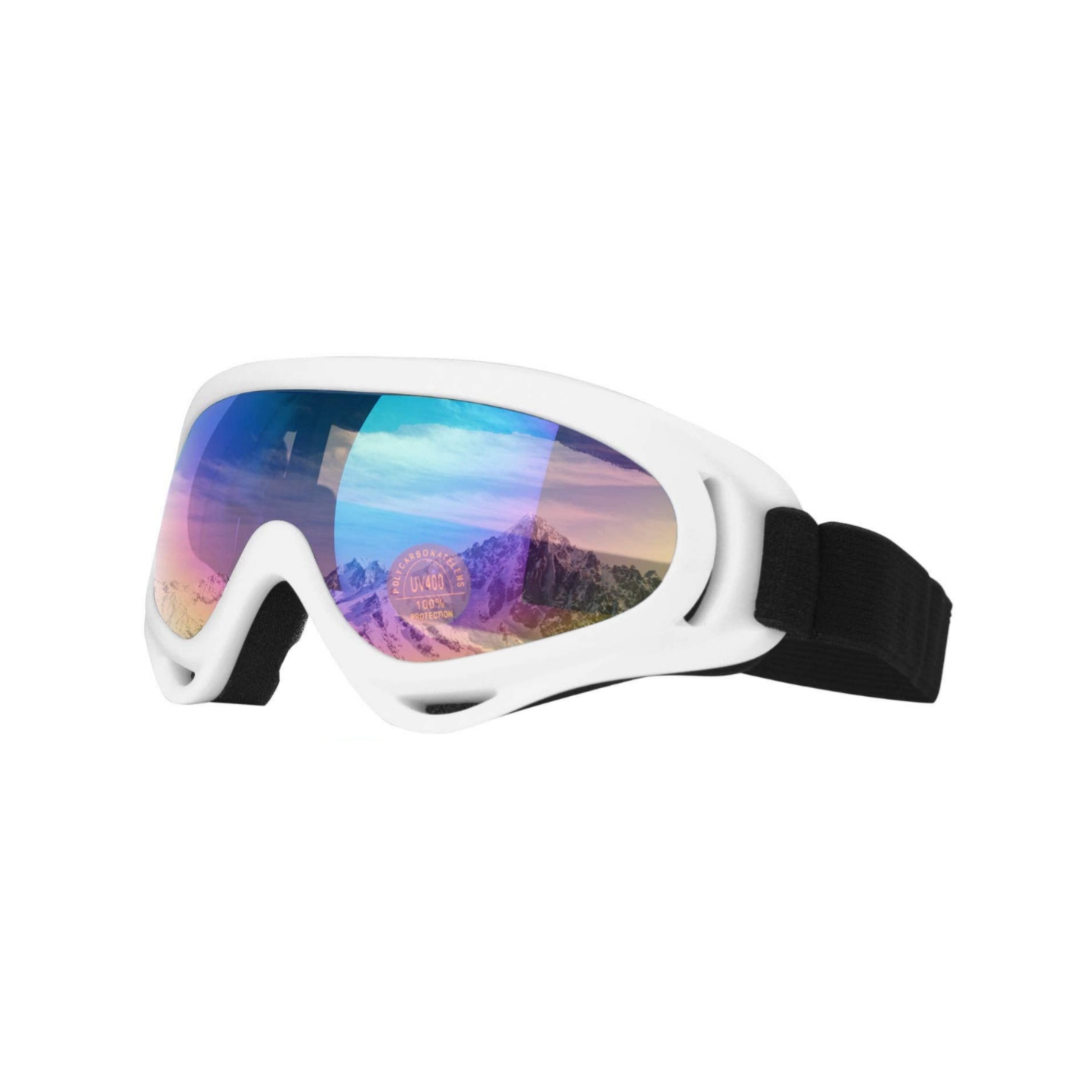 Skiing Spectscles Kids Men Women UV 400 Protection Wind Resistance Anti-Glare Lenses Sport Snowboarding Eyewear