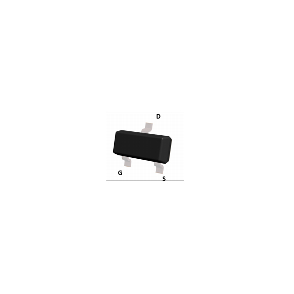 2N7002 SOT-23 транзисторы Vdss60V Id340mA электронные компоненты Vdss60V Id340mA SOT-23