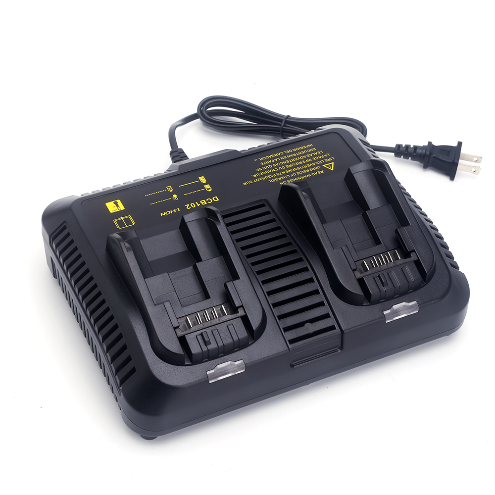 Зарядное устройство DCB102 DCB102BP для всех Dewalt, литиевая батарея 12 В 20 в макс. XR DCB120 DCB203 DCB204
