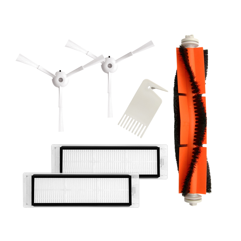 Запчасти для робота-пылесоса Xiaomi 1 s MI 2 Roborock S50 S51 S5 S5 Max, фильтр НЕРА, боковая щетка, основная щетка, аксессуары