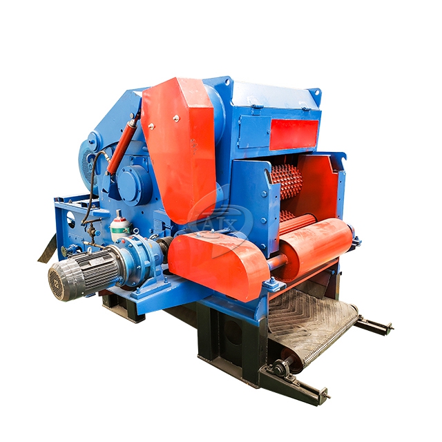 Most Popular Wood Drum Chipper Tree Log Chopper Wood Cutter Wood Chipping Machine