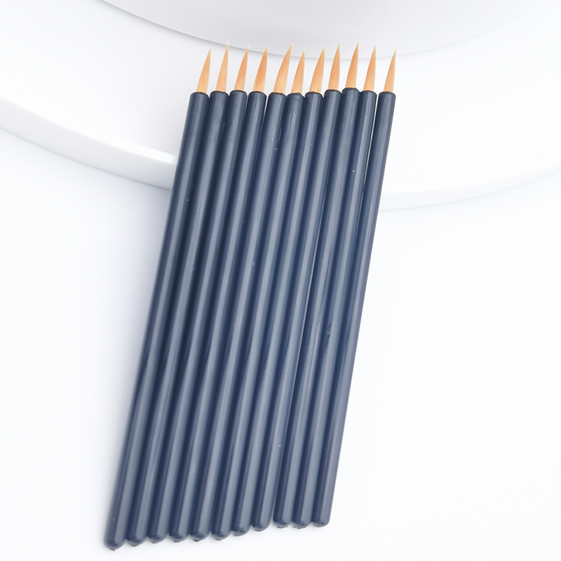 Brush eyeliner best quality plastic handle soft eye shadow thin brush for eyeliner