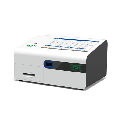 Lab or Medical Use Fluorescence Immunoassay Analyzer 10000 Sample Test Results Immunoassay System Built-in Thermal Printer