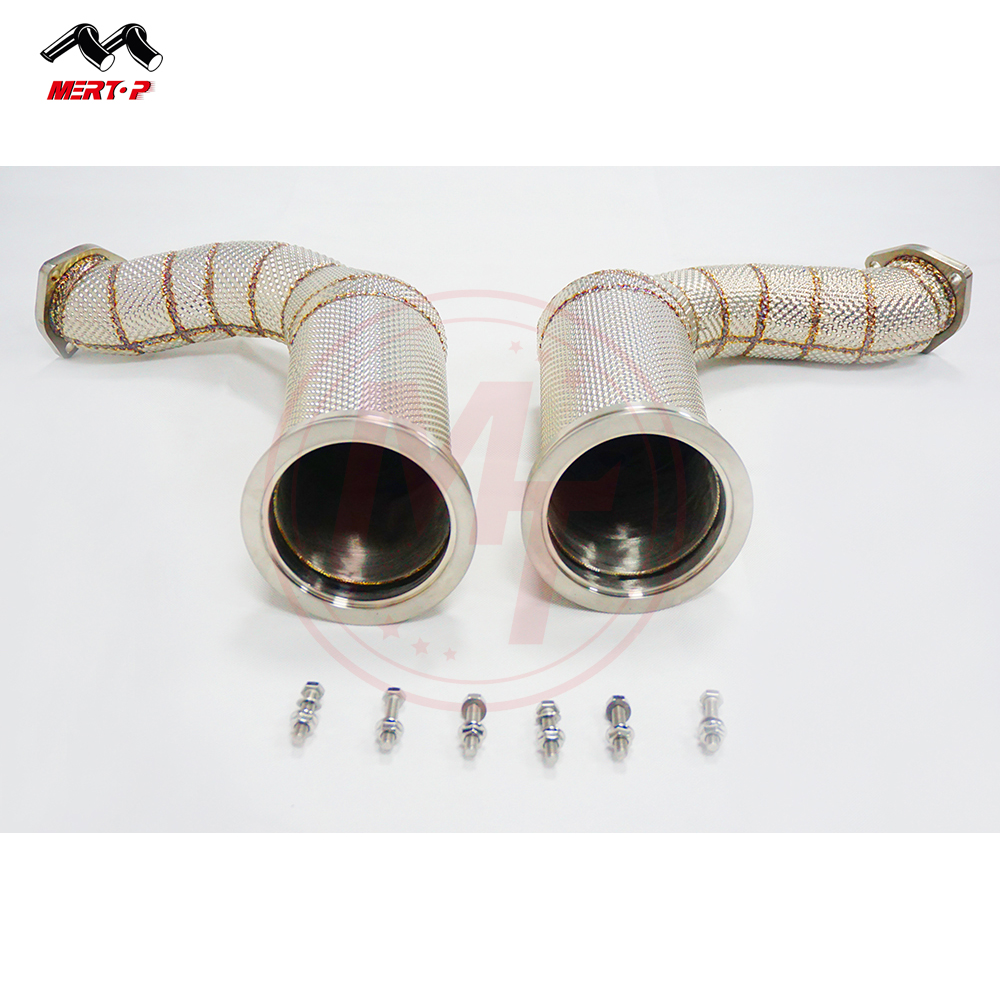 Mertop Racing Downpipe with Heat Shield for L*mborghini V8 URUS 4.0T 2018+ Downpipe