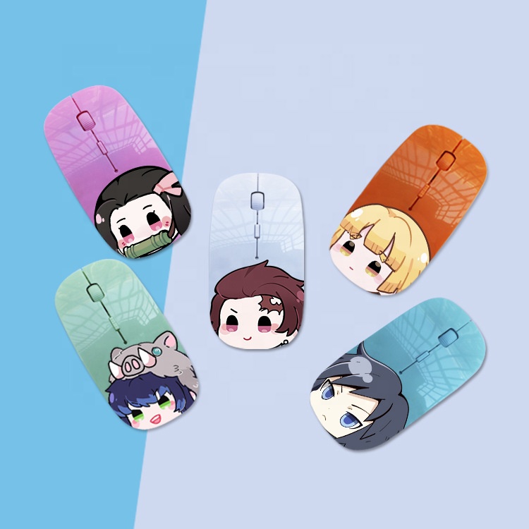 Bangtan Boys, оптовая продажа, Япония, аниме, убийца демонов, USB беспроводная мышь