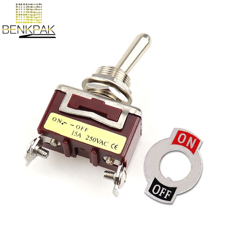 E-TEN1021 1021 2PIN рычажный переключатель ВКЛ-ВЫКЛ 15A 250V