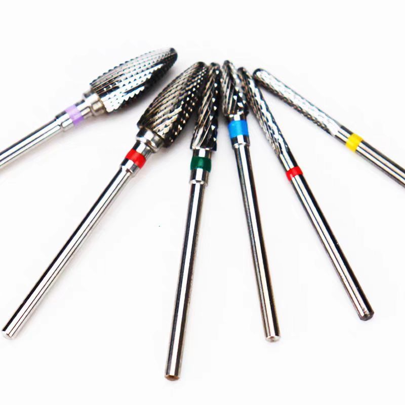 Metal Polishing Tungsten SteelNail Drill Bits /Manicure Nail Drill Accessories Milling Tools Dental tungsten steel grinding head