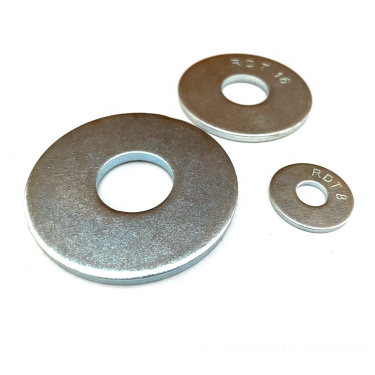 Carbon Steel DIN9021 DIN125 DIN126 DIN440 M6 M8 M10 Zinc Plated Metal Flat Washers