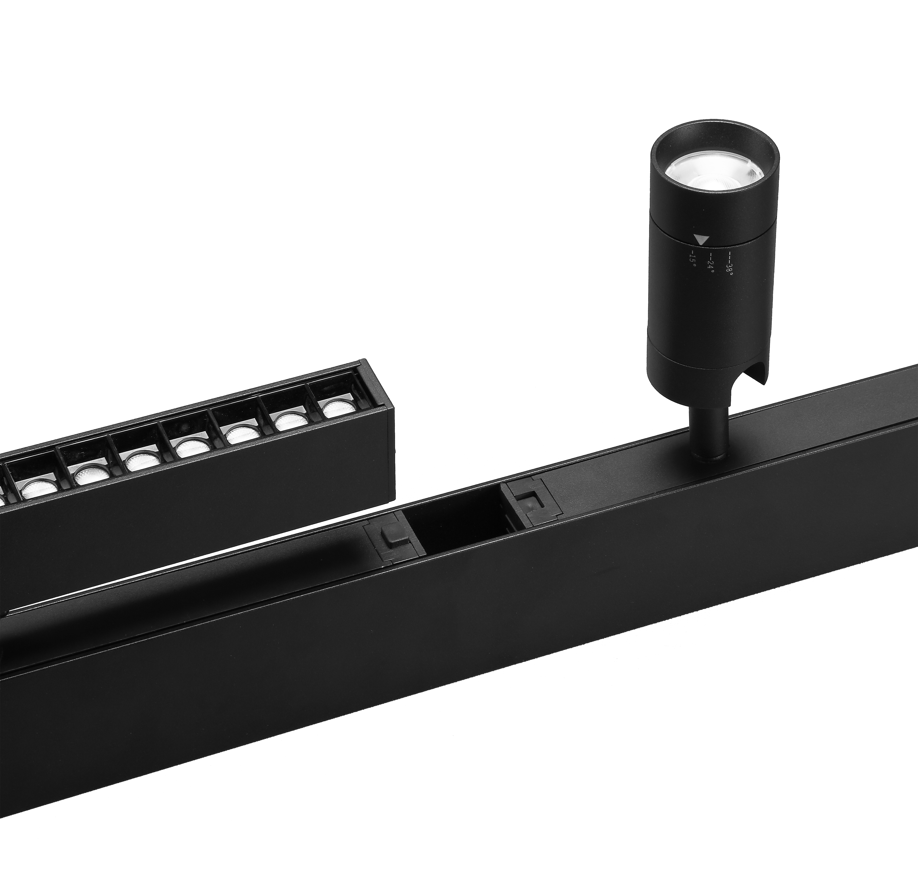 Новый дизайн светодиодного трекового света Recess Zoom Lighting Heads 4000k Led Dimmable