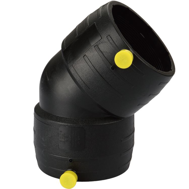 Бренд ERA HDPE/PE/пластиковые Электрофузионные фитинги для воды и газа 45 локтей