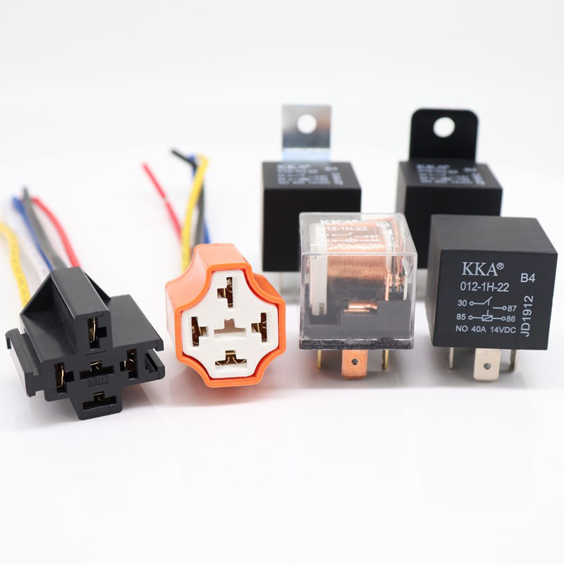 KKA-B4 12V/24V 4pin/5pin 40A автомеханический переключатель и разъем жгута проводов с луженая медная проволока