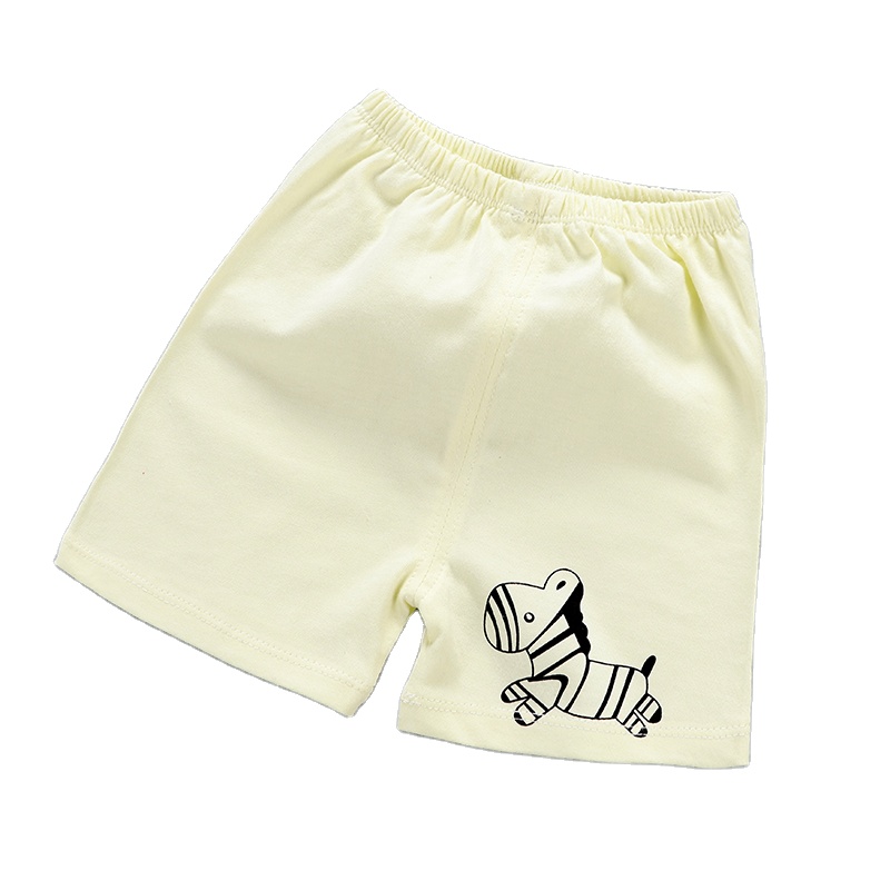 Boy pants baby shorts summer cotton thin underwear children's wear baby pants children open-backed pants
