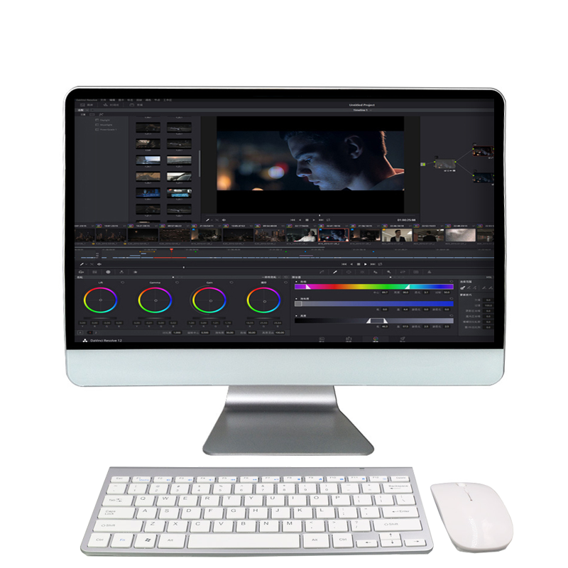 Qihui 18,5 ''21,5'' 23,6 ''27'' Core I5 поколение 10 Настольный компьютер с офисными играми для бизнеса полный комплект все в 1 ПК со светодиодной подсветкой