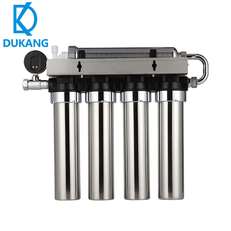 5 Stage Durable Using Full House New Stainless Steel Housing Double Counter Top Water Filter